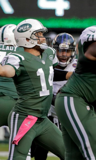 Fitzpatrick solid in relief in Jets' 24-16 win over Ravens